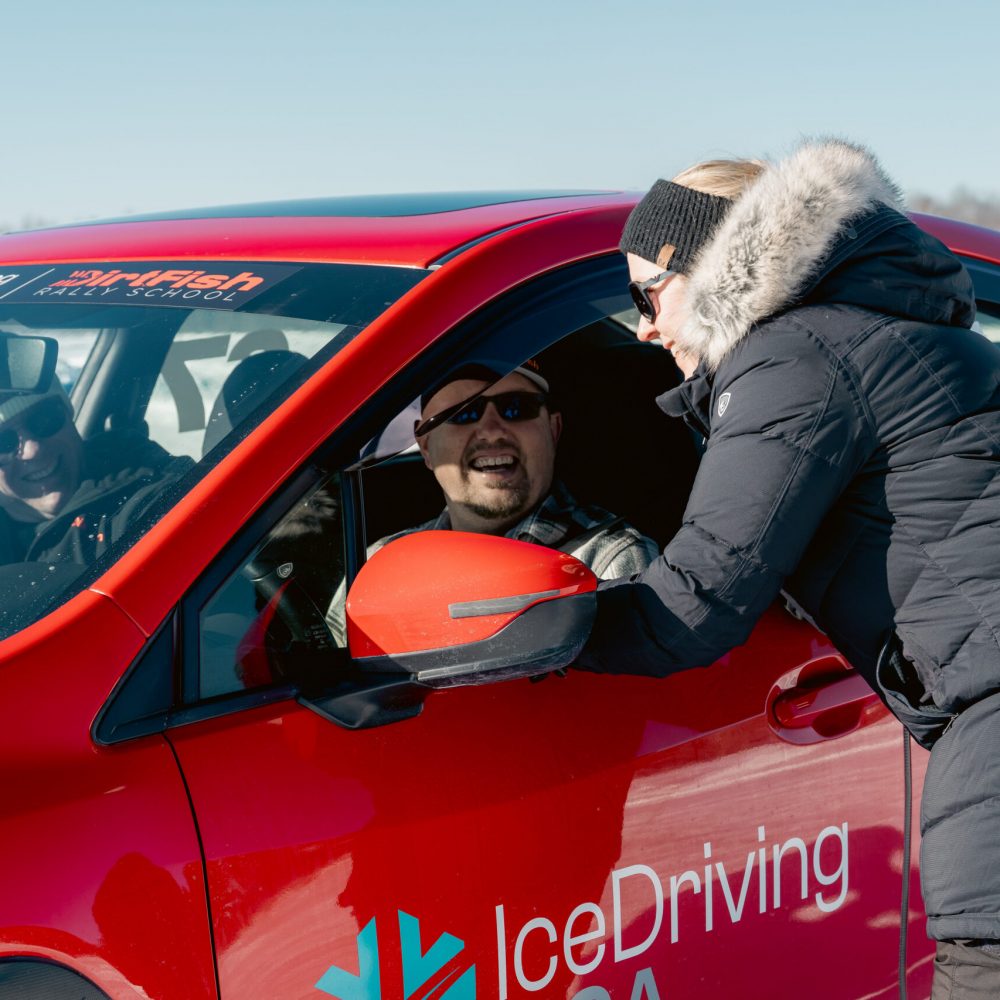 premium ice driving event
